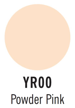copic marker color powder pink yr00